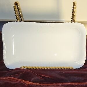 Antique Haviland Limoges Late 1800s Small Serving Platter 8.5" X 5". (1)Smallest